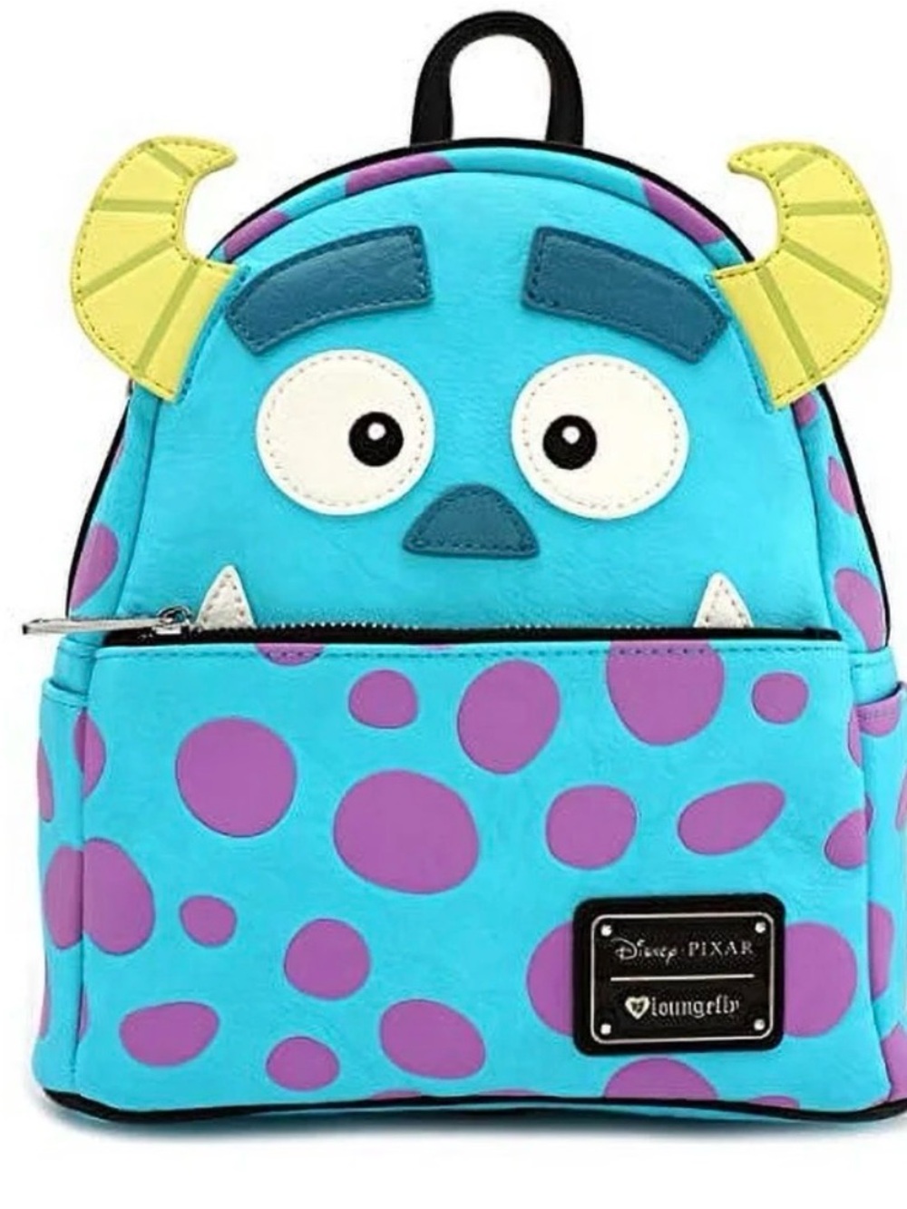 NWT Loungefly Disney Pixar Sulley Monsters Inc Mini Backpack Disney Parks